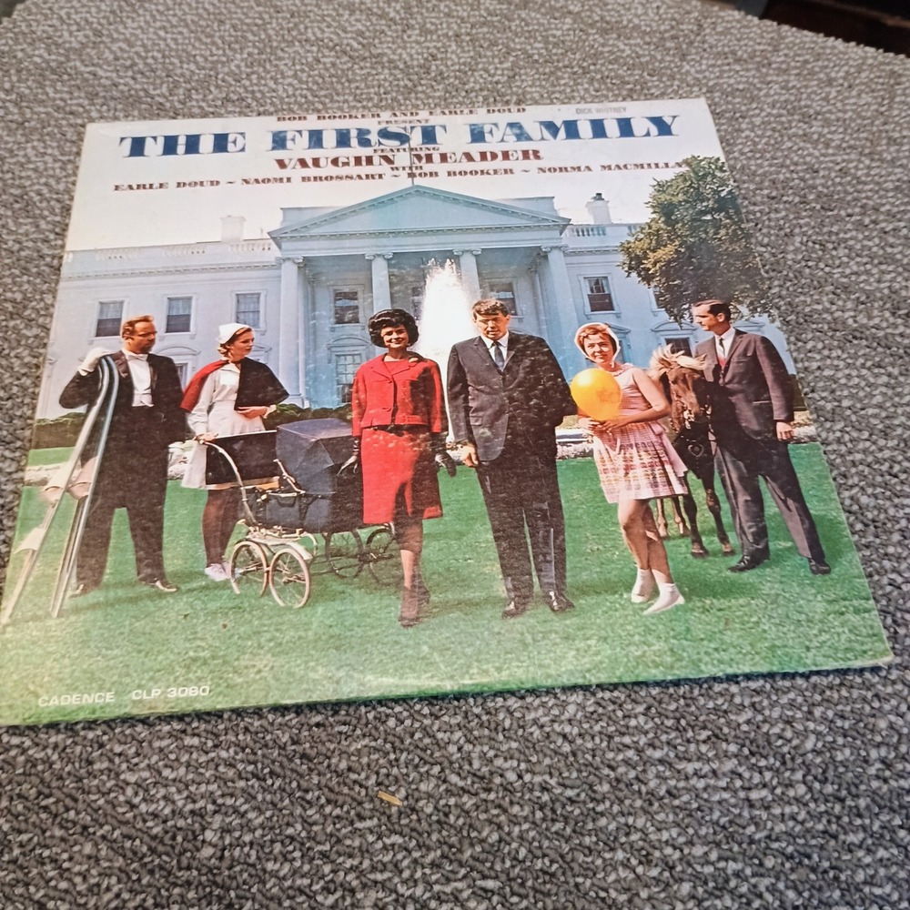 Vaughn Meader The First Family Vinyl LP Cadence CLP 3060 Mono 1962 Comedy Record